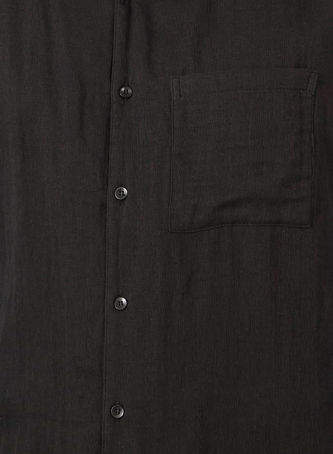 Styli Styli Solid Short Sleeve Relaxed Fit Shirt and Shorts Co-Ords  - Image 3