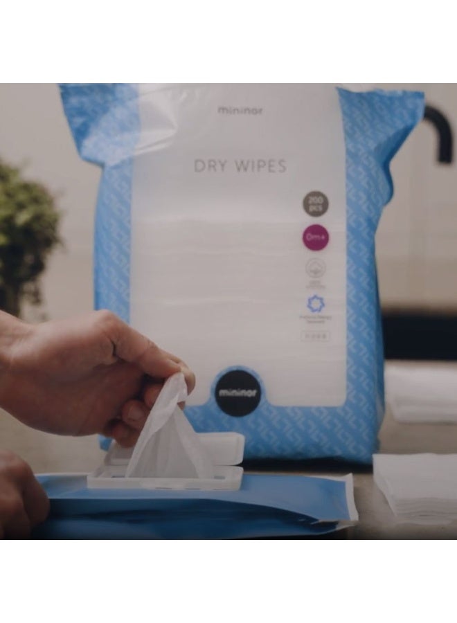 Mininor حقيبة سفر مناديل جافة زرقاء - Image 1