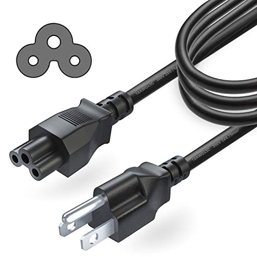 T POWER 5FT Long 3 Prong TV Power Cord for LG LED LCD Smart 1080p HDTV 32LB5600 42LN5400 42LB5600 42LN5700 42LN5300 47LB5800 50LB5900 55LB5900 Heavy Duty AC Wall Plug Cable - Image 1