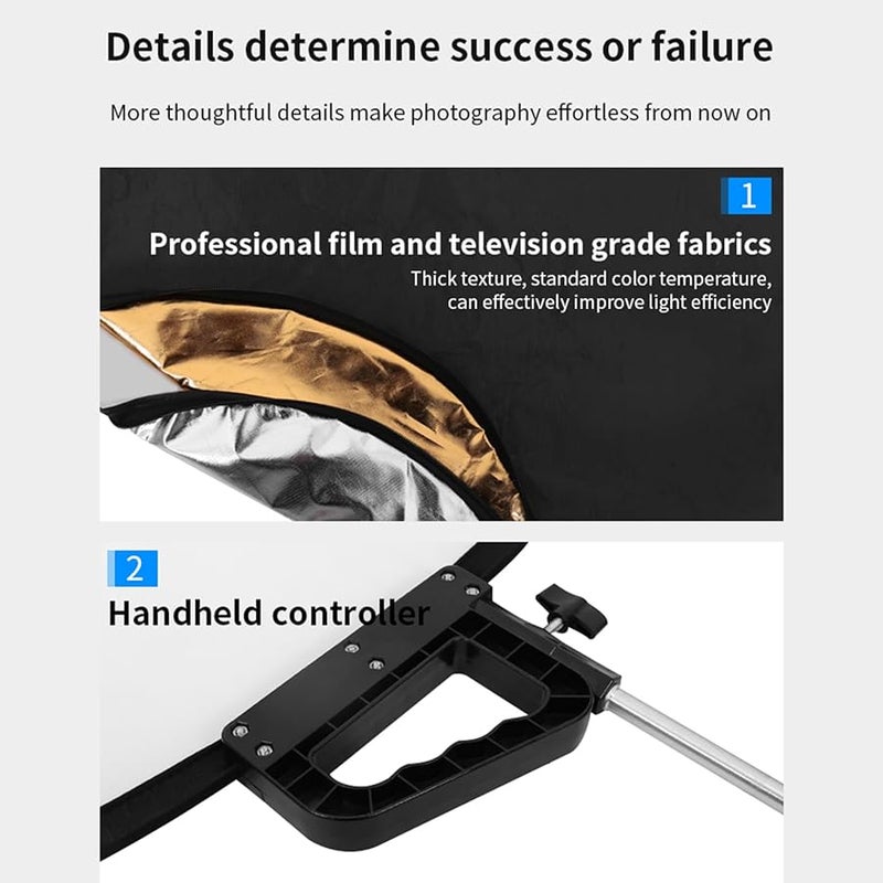 60x75cm Foldable Soft Light Panel Diffuser With Storage Bag For Portrait Product Photography Video - Image 5