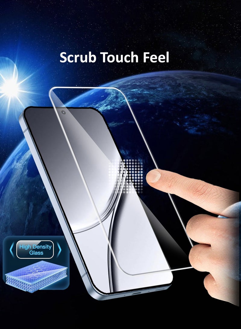 Techie 2 Pack HD Tempered Glass Screen Protector for Realme GT5 5G 2023 - Anti Reflection Anti Bubbles 9H Hardness 0.33 mm Rounded Edges Easy Installation - Image 5