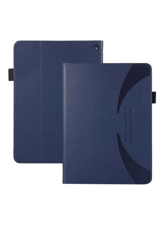 S-TOP Case For Amazon Kindle Fire HD10/HD10 Plus 2021 Litchi Texture Leather Sucker Tablet Case - Image 2