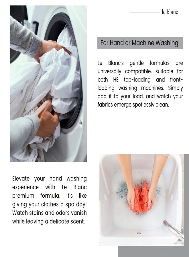 Le Blanc® Linen Wash Gift Set - Six 2 FL. OZ. Sample bottles of all Linen Wash Fragrances, One Pack - Image 4