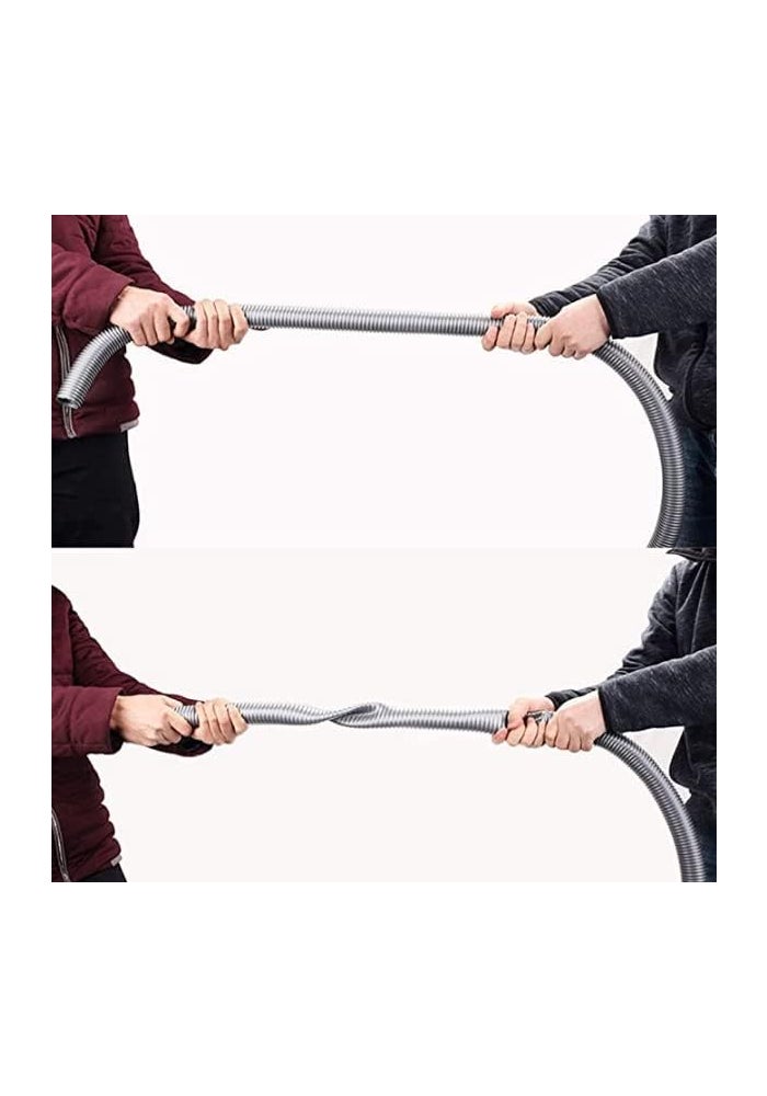 AQ AQSON ملحق خرطوم مرن AQSON 38 مم × 2 متر لتنظيف المكانس الكهربائية - رمادي - Image 5