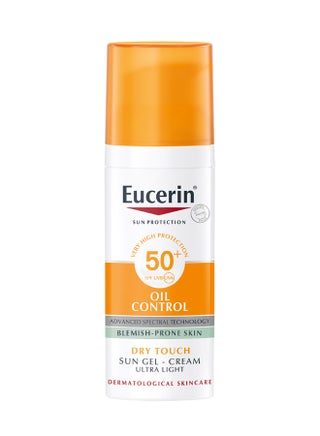 Pack Of 2 Oil Control Sun Gel-Cream Dry Touch SPF 50+ 50ml, Unscented Sun Protection Gel for Sensitive, Oily and Acne-Prone Skin, Fast-Absorbing Sunscreen with UV Filter 50ml - view 3