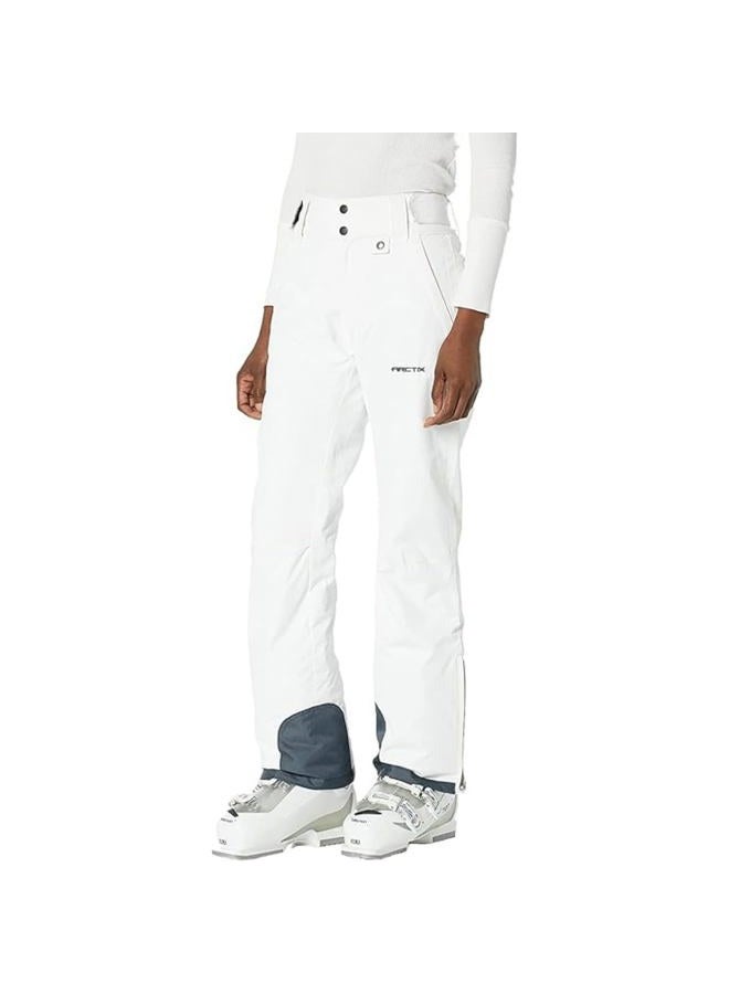 Arctix Womens Insulated Snow Pants, White, 2X/27 Inseam - Image 1