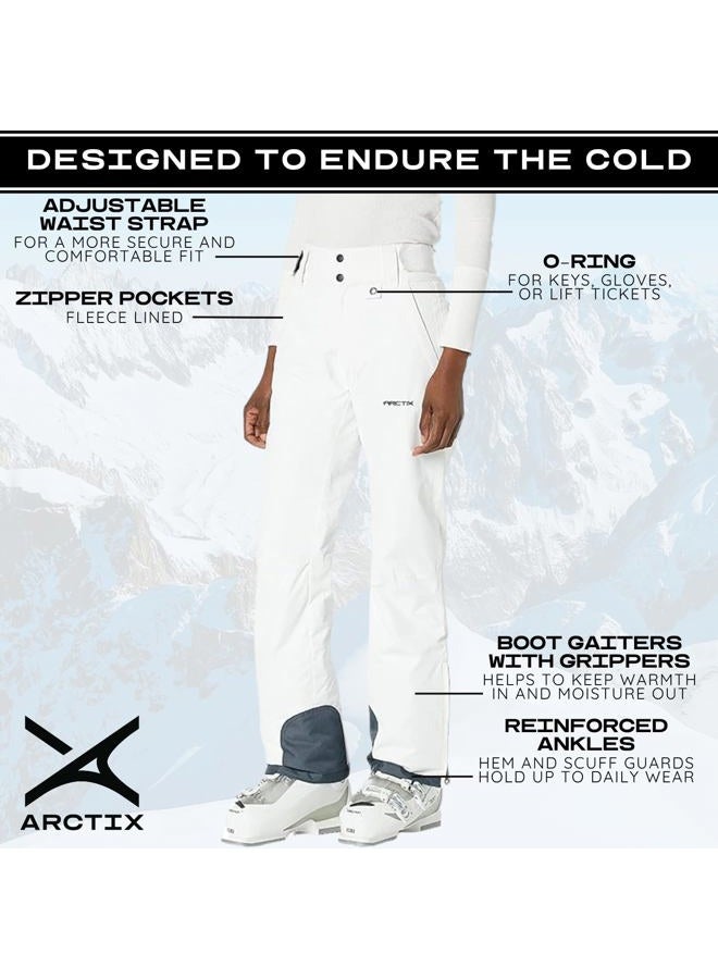 Arctix Womens Insulated Snow Pants, White, 2X/27 Inseam - Image 5