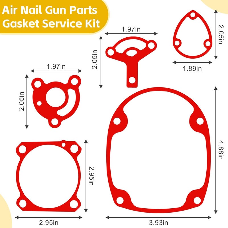 HLTIT NR83A/A2 NR83A3 NR83A2 NR83A5 NR83A2(S) DBM83-04 Driver, Bumper, Ribbon Spring, O-Ring Gasket pneumatic tools Air Nail Gun Parts 877-323 885-915 877-317 for Hitachi Framing Nailer Guns - Image 3