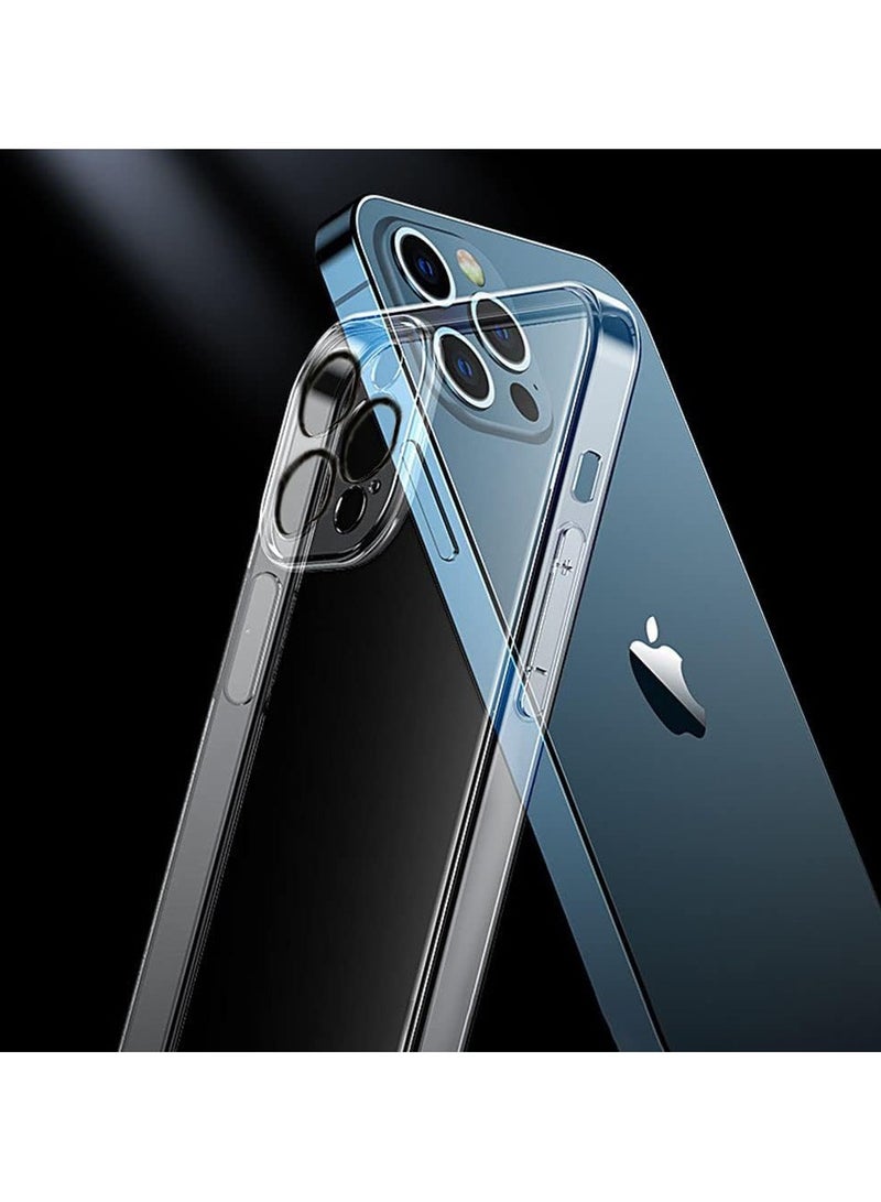 Transparent Case with full Camera protector Compatible with iPhone 16 Pro Max 6.9 , Crystal Clear, Hard PC Back Cover, Anti Yellowing, Scratch Resistance, Shockproof, Slim Design, Raised Edges - Clear - Image 4