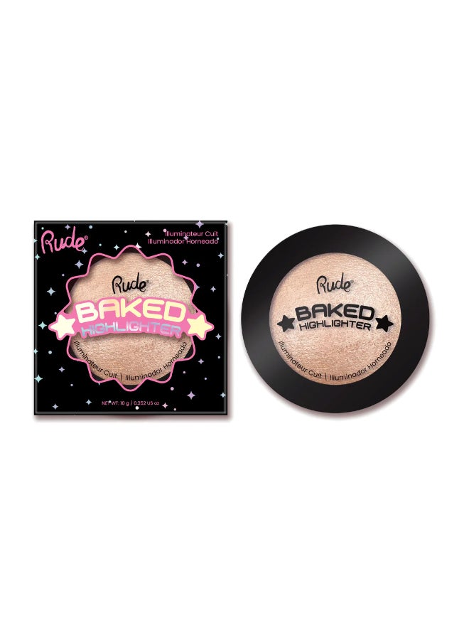 Rude Baked Highlighter  - Champagne Sparks 