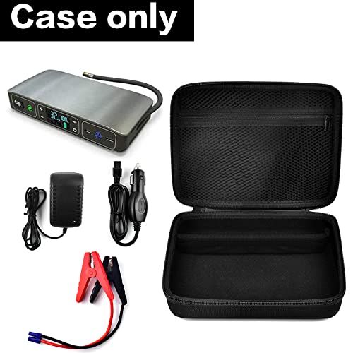 Comecase Case Compatible with Halo Bolt Air 58830 Mwh/for ACDC Max 55500 mWh/for Air+ Portable Emergency Power Kit with Dividers, Jump Starter Storage Holder Bag for AC Inverter and Accessories-Black - Image 2