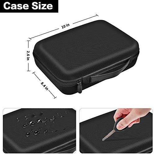 Comecase Case Compatible with Halo Bolt Air 58830 Mwh/for ACDC Max 55500 mWh/for Air+ Portable Emergency Power Kit with Dividers, Jump Starter Storage Holder Bag for AC Inverter and Accessories-Black - Image 5