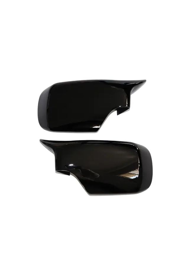 E46 Modified Mirror Housing Bright Black 2PCS for 3 Series 4 Door - Image 4
