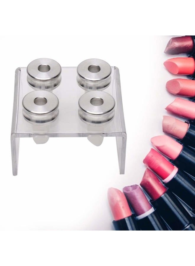 TARSHYRY Diy Lipstick Maker Mold, Lip Balm Make Tool Kit,9Mm Beak Lip Gloss Making Lipstick Balm Maker Making Tool Diy For Lipstick Accessories (9Mm Four Holes) - Image 1