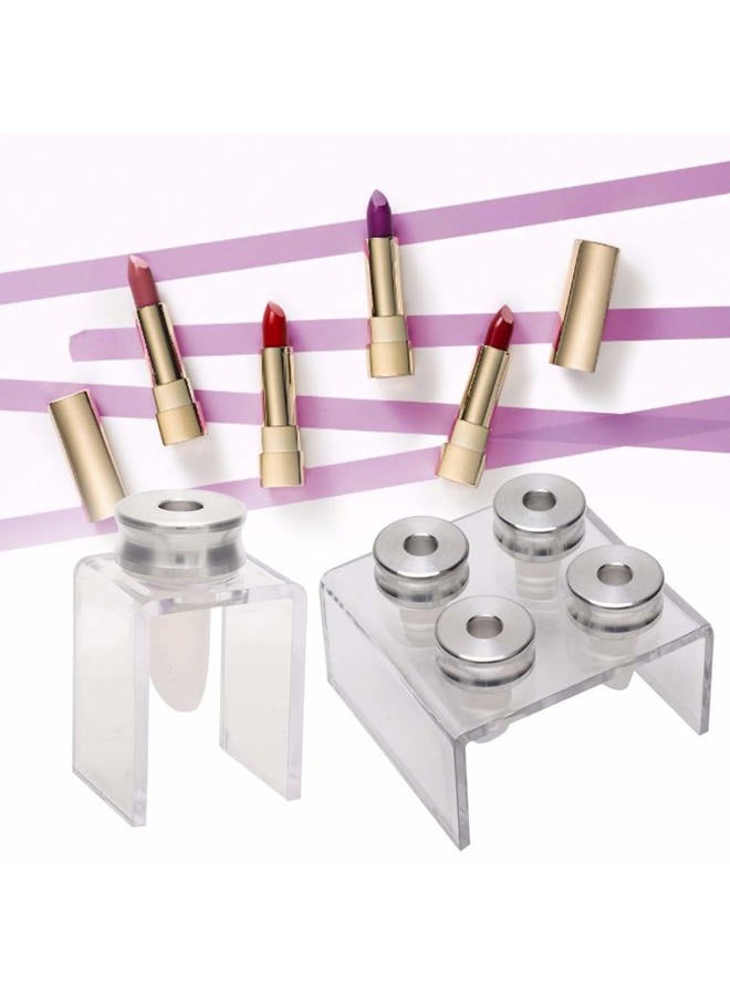 TARSHYRY Diy Lipstick Maker Mold, Lip Balm Make Tool Kit,9Mm Beak Lip Gloss Making Lipstick Balm Maker Making Tool Diy For Lipstick Accessories (9Mm Four Holes) - Image 5