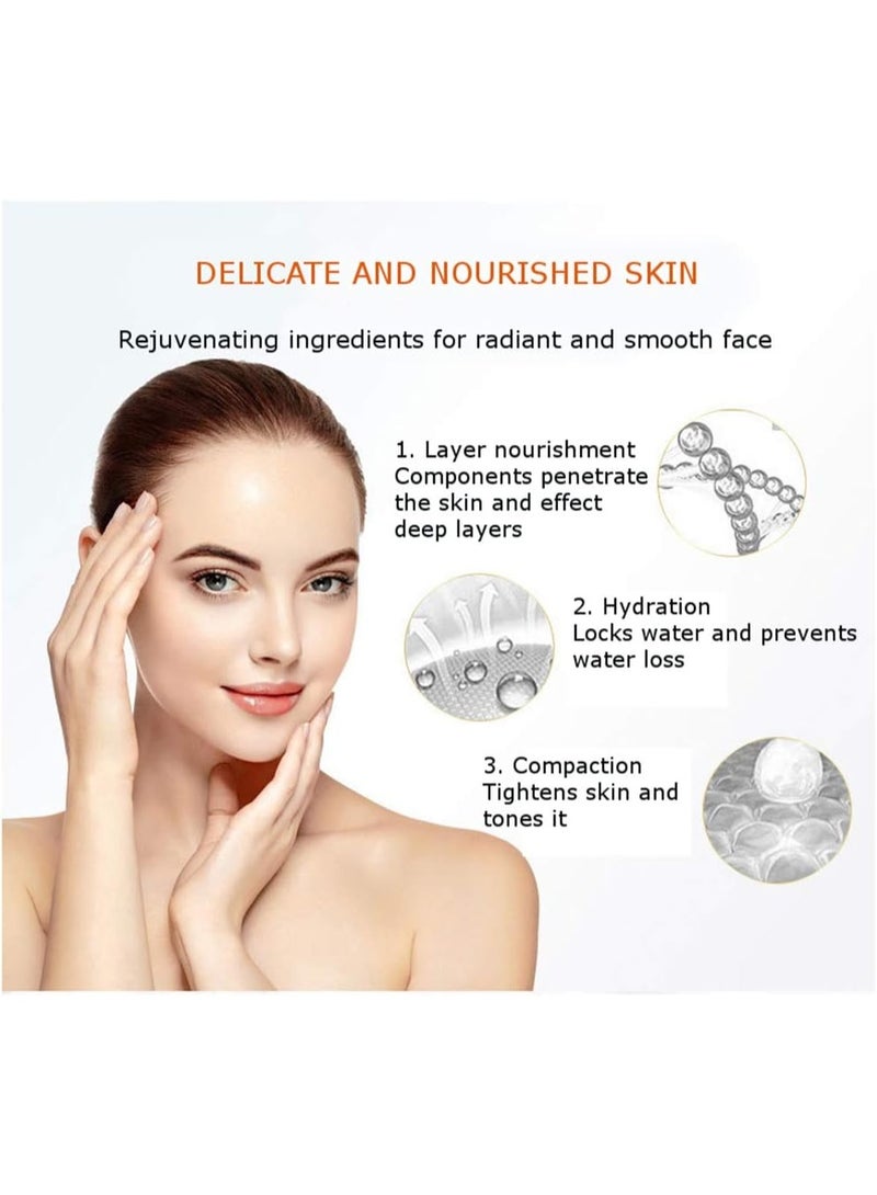 ديسار كريم الكولاجين من ديسار بيوتي، خطوط الرقبة، تجاعيد الابتسامة، بقع الوجه، جفاف البشرة، ضعف العضلات، تحسين مظهر وجهك 80 جرام - Image 5