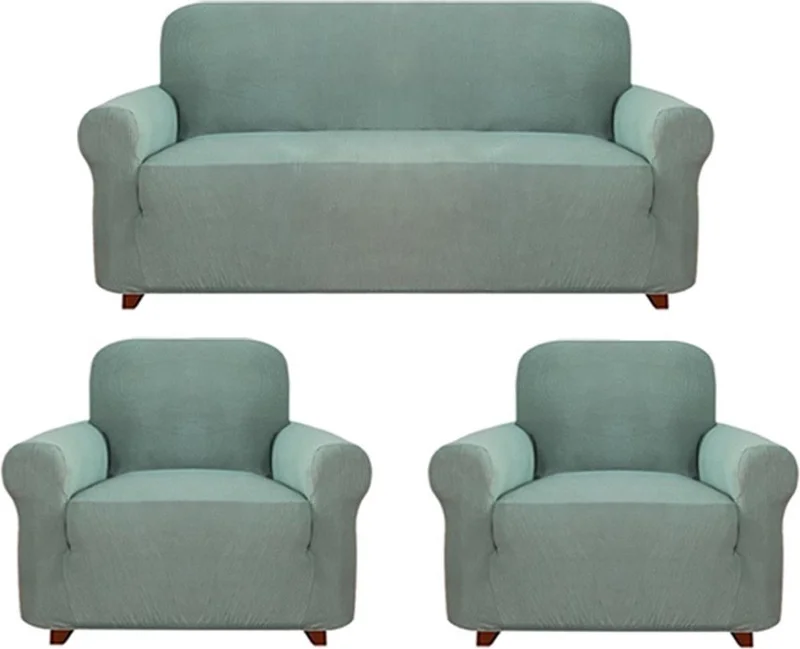 Elgeyar Lycra Sofa, Sofa, Sofa Bed Cover Elastic, Pitikare Pattern3+1+1
