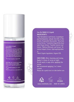 Cos De BAHA Salicylic Acid Exfoliant Facial Liquid With Niacinamide - Betain Salicylic Acid + Salicylic Acid, Bha For Peel, Pore Cleaner + Alcohol Free, 4 Fl Oz (120Ml)  - Image 1