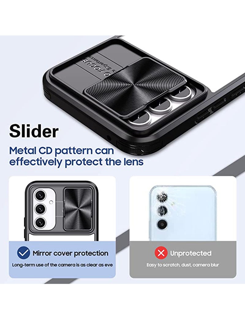 Samsung Galaxy A54 5G Case with Camera Cover,TPU Protective Hard Back&Soft Bumper, Shockproof Upgraded,Galaxy A54 5G Back Cover with Full Body Protection, A54 5G Protector - Image 3