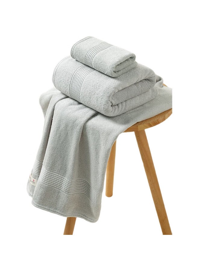 Grace Cotton Towel Set, Two-Piece, Class A Face Towel, Soft, Lint-Free, For Face Washing And Bathing, Home Use, Absorbent - Image 3