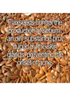 glimmer goddess Organic Face Mask To Nourish And Brighten Pumpkin And Flaxseed 2 Oz  - Image 3