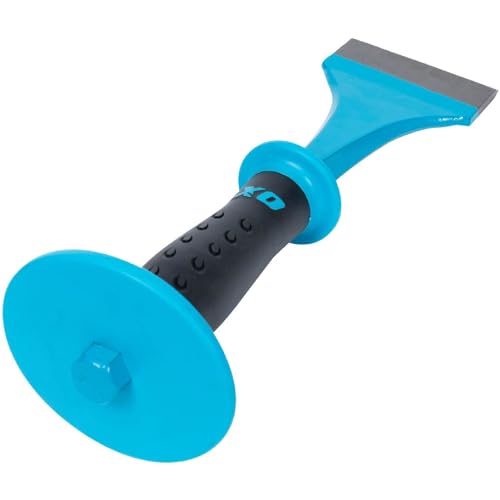OX Tools 3" Floor/Brick Chisel with rubber overmolded hand guard - Image 4