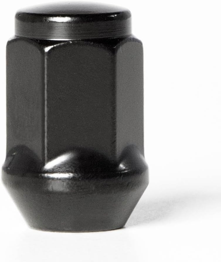 Circuit Performance 12x1.5 Black Closed End Bulge Acorn Lug Nuts (24 Pieces) - Image 3