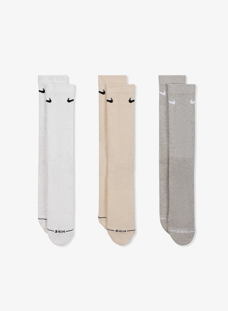 Nike 3-Pack Everyday Elevated Crew Socks - Image 1