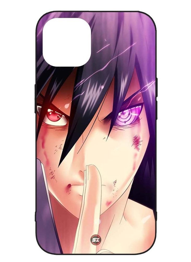 Service Zone - Protective Printed Mobile Cover Sasuke Uchiha Fictional Character For Apple iPhone 12 Pro Max - Image 1