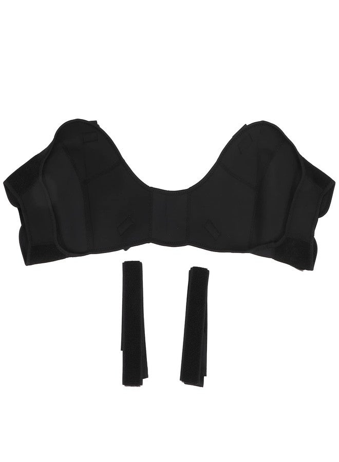 Brrnoo Elastic Shoulder Bandage Shoulder Belt, Double Shoulder Support Shoulder Wrap Protector Shoulder Strap Brace for Outdoor Hiking Lifting Sports For Posture Correction Shoulder Belt Back Stabilizer(M) - Image 2