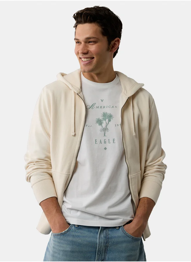 American Eagle AE Logo Graphic T-Shirt