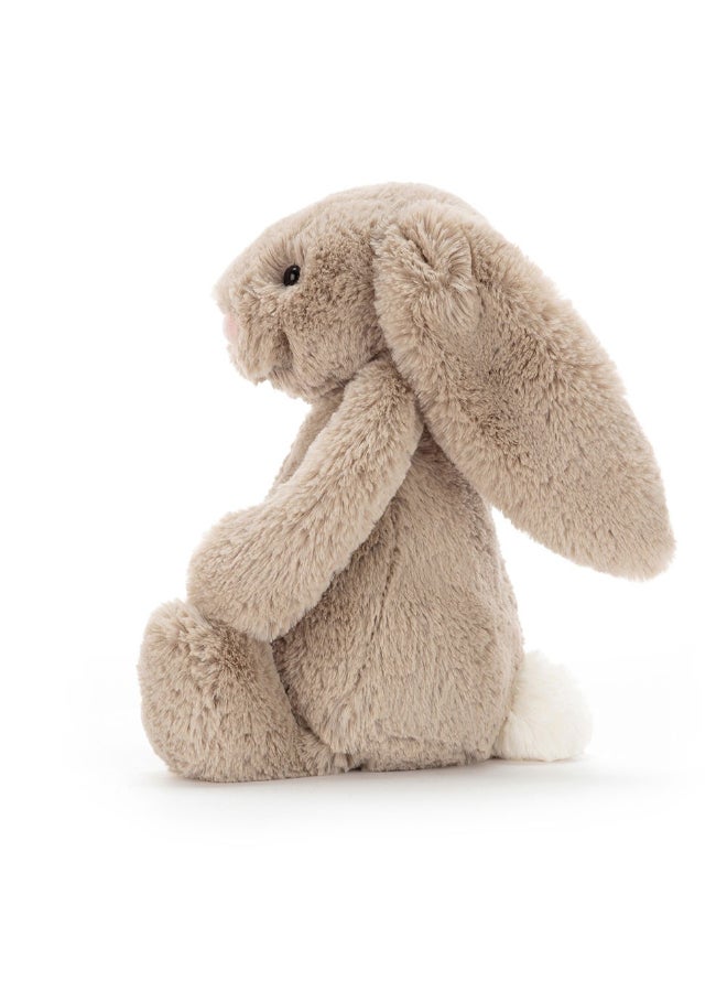 Jellycat Bashful Beige Bunny Plush – Soft Stuffed Toy with Cordy Legs, Cute Valentine’s Gift for Kids & Adults, Collectible Jellycat, 28cm - Image 2