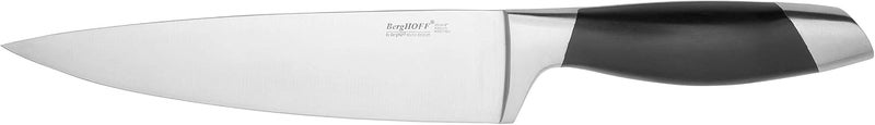 BergHOFF Essentials Chef's Knife 20 cm Stainless Steel with Comfort Grip - Black - Image 1