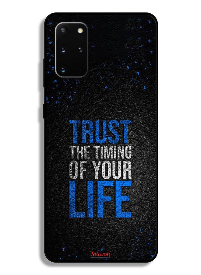 Tolwak Samsung Galaxy S20 Plus 4G Protective Case Cover Trust The Timing Of Your Life  - Image 2