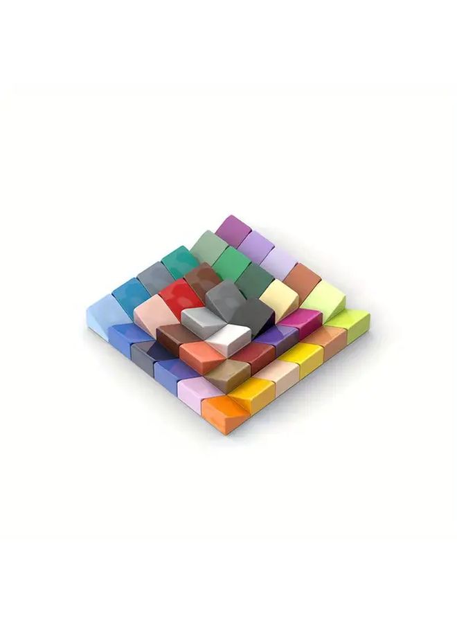 Beige Slope 30 Degree 1x1x2 3 Brick Building Blocks Parts Educational Toys 100pcs - Image 5