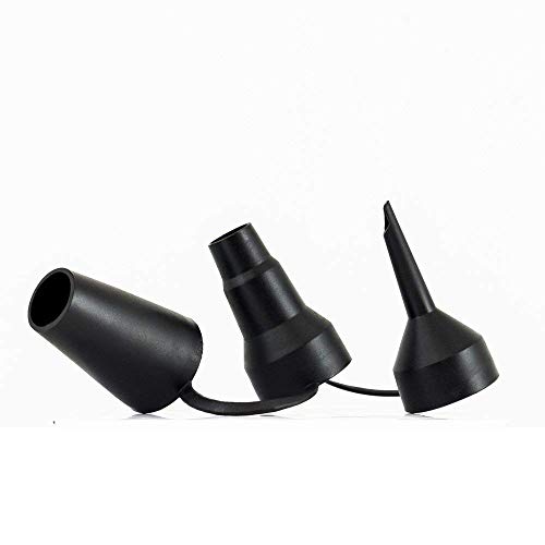 Smart Air Beds Replacement Nozzles for Air Bed Pumps (1.25"/3.1 cm Inner Diameter), Black - Image 5