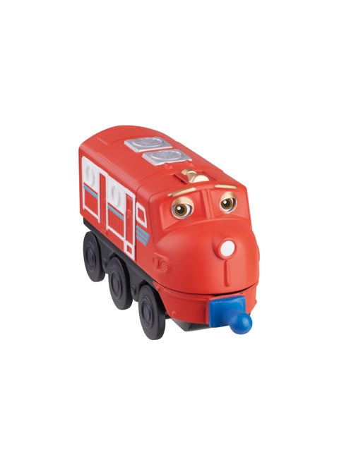 Look Alive Chuggers Single Pack | Wilson | Toy Train with Surprise Motion Feature | Free-Rolling Wheels | 3.75 Inch Scale | Ages 3 and Up, Red