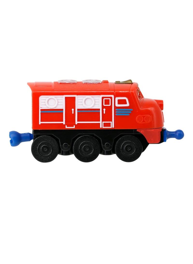 CHUGGINGTON - Look Alive Chuggers Single Pack | Wilson | Toy Train with Surprise Motion Feature | Free-Rolling Wheels | 3.75 Inch Scale | Ages 3 and Up, Red - Image 1