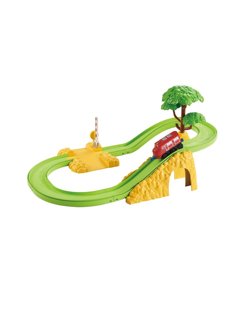CHUGGINGTON - Look Alive Chuggers Single Pack | Wilson | Toy Train with Surprise Motion Feature | Free-Rolling Wheels | 3.75 Inch Scale | Ages 3 and Up, Red - Image 1