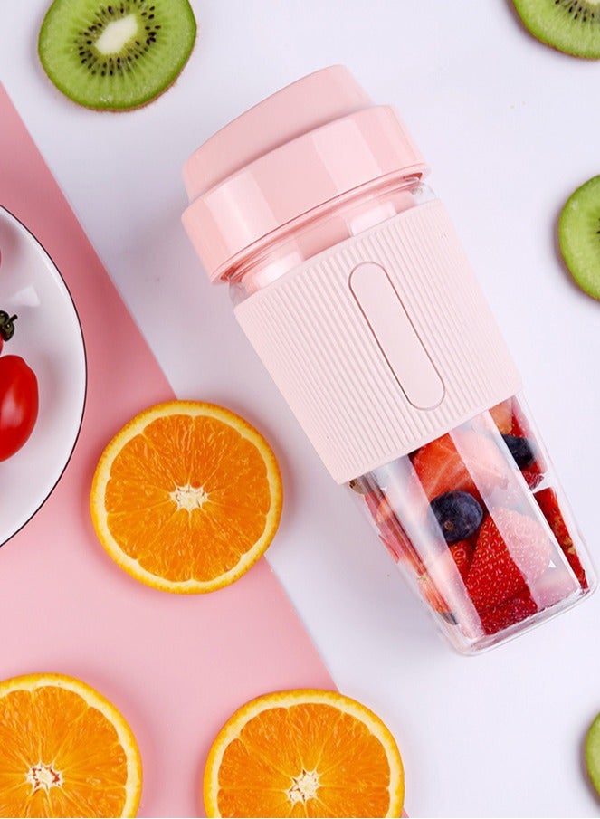 Portable Blender Electric Juicer Fruit Blender USB Charging Smoothie Mini Blender Personal Juicer Rechargeable Battery Smoothie Blender 300ML - Image 1
