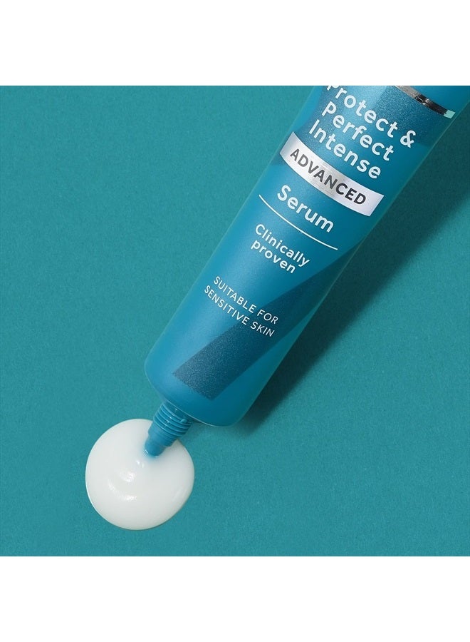 No7 Protect & Perfect Intense Advanced Serum - Rice Protein & Alfalfa Complex for Fine Lines and Wrinkles - Anti Aging Facial Serum with Matrix 3000+ Technology (30 ml) - Image 3