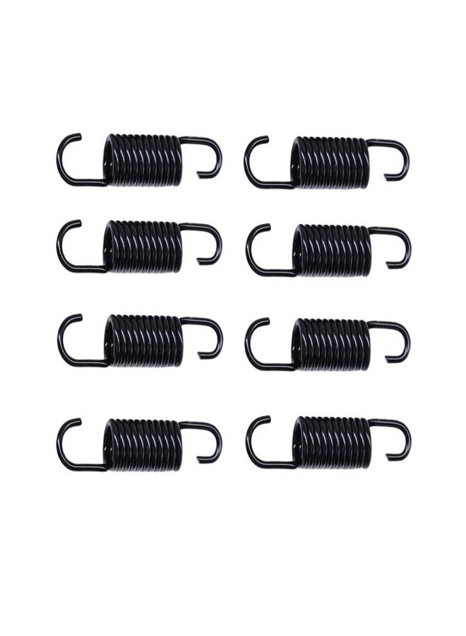 Yoogu 2-1/4 inch (Pack of 8) Overall Length Furniture Springs Replacement Part for Recliner Sofa Couch Bed, Black (11 Turns) - Image 1