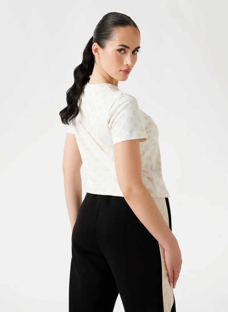 GUESS Gloria Peony Short Sleeve  T-Shirt