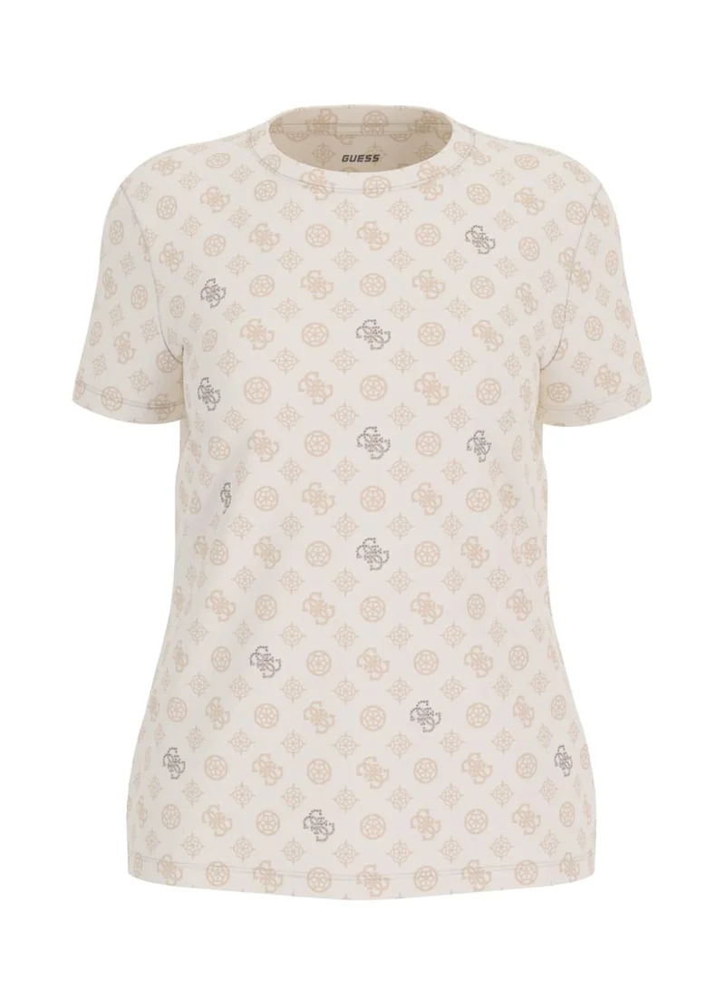 GUESS Gloria Peony Short Sleeve  T-Shirt