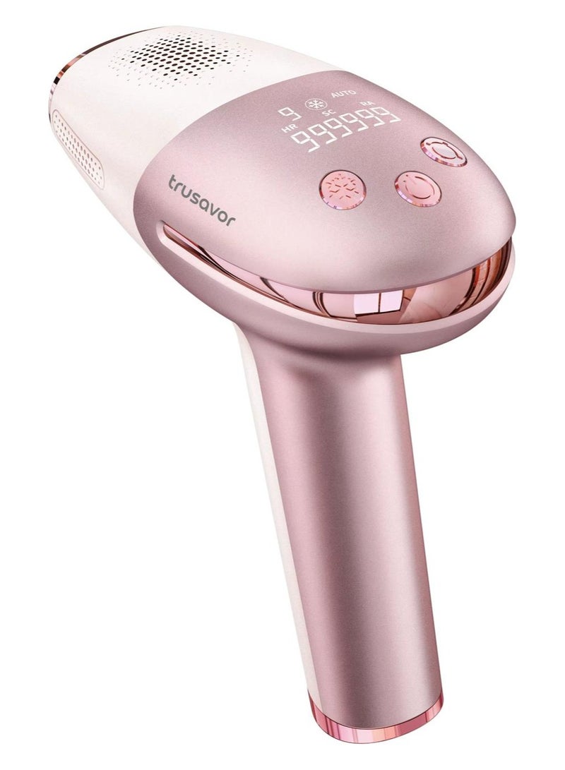 Trusavor IPL Hair Removal Device for Women & Men – 9 Energy Levels, 999,999 Flashes, Painless Laser Epilator for Face, Body, Bikini & Underarms - Image 1