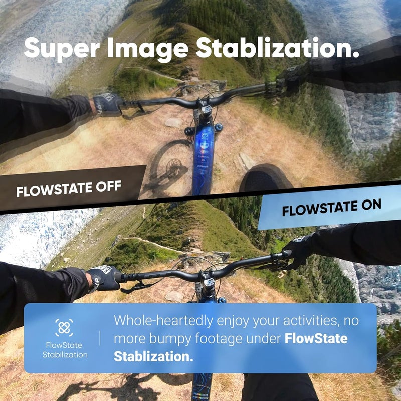 Insta360 Insta360 X3 Waterproof 360 Action Camera 12 48MP Sensor 57K 360 Active HDR Video 72MP 360 Photo 4K SingleLens 60fps Me Mode Stabilization 229 Touchscreen AI Editing Live Stream Renewed - Image 5