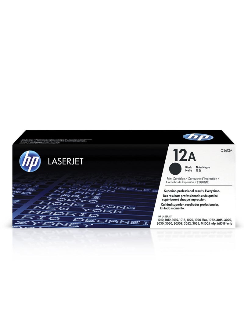 Compatible Toner Cartridge 12A Black 