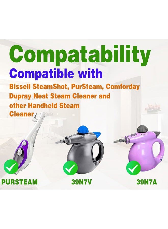 BOSHCHEN Steam Mop Pads for Handheld Steam Cleaner - Compatible with Wagner Spraytech Bissell Steam Shot Comforday PurSteam etc - Universal Reusable Washable Steam Cloth Accessories - 10 Pack - Image 5