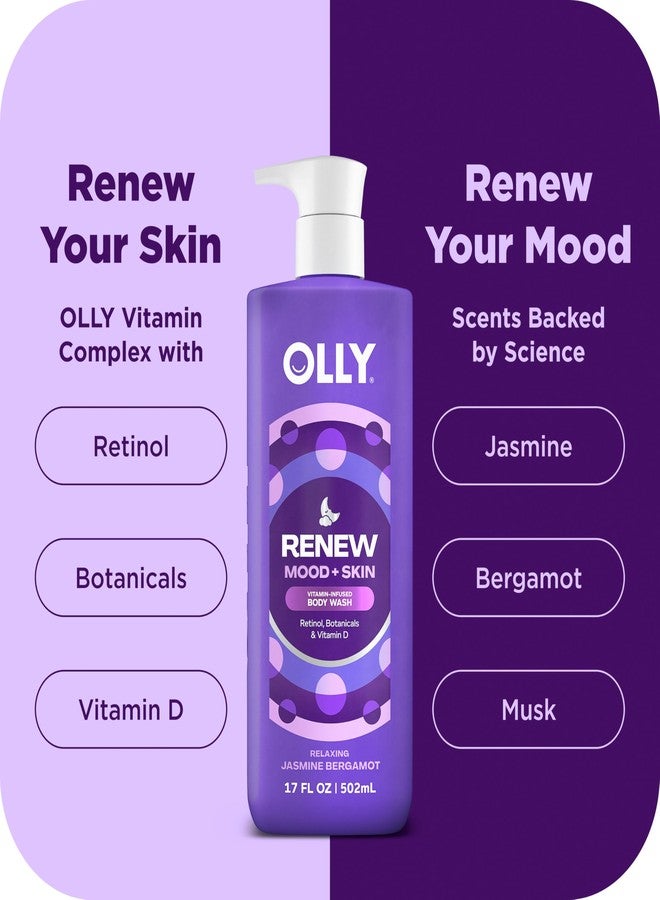 OLLY Body Wash Mixed Pack 4 Count to Restore Skin barrier & Hydrate skin 3 oz - Image 3