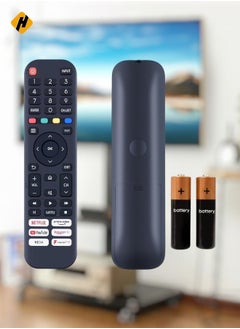 EN2Y30H Replacement Remote Control for Hisense TVs – Compatible with Hisense VIDAAT279823, 32A5600FTUK, 40A5600FTUK, HE32E5600FHWTS, HE40E5600FFWTS (2020/2021 Models) – Universal Remote for Hisense TV Models